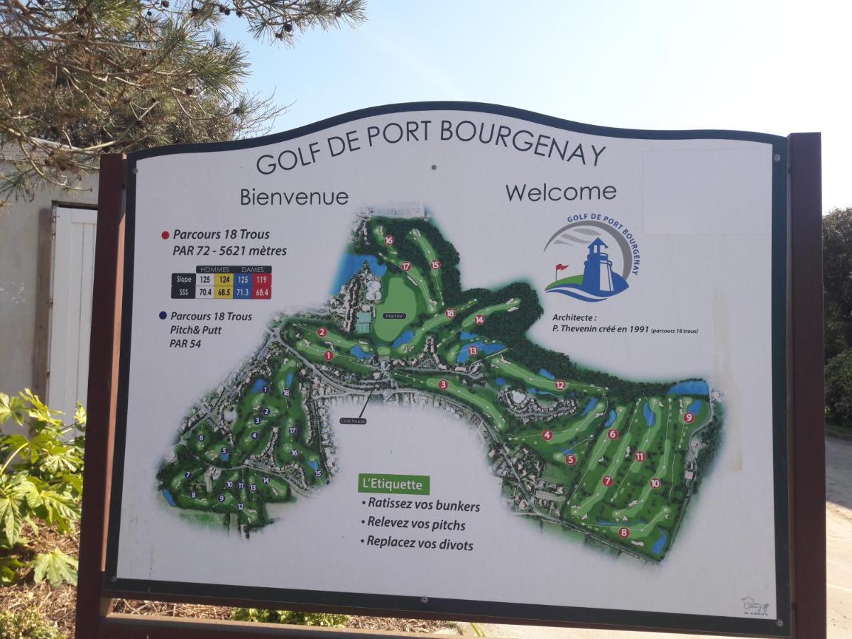 Ile Au Pre Vue Lac Et Golf Talmont-Saint-Hilaire 外观 照片